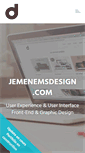 Mobile Screenshot of jemenemsdesign.com